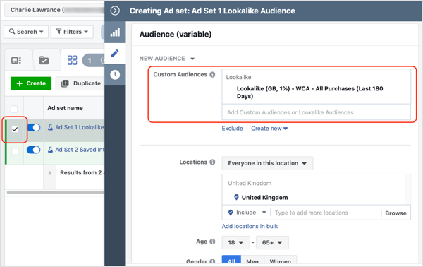 כיצד להשתמש בתכונת הבדיקה המפוצלת של פייסבוק לזיהוי הקהלים הרווחיים ביותר שלך: בוחן מדיה חברתית
