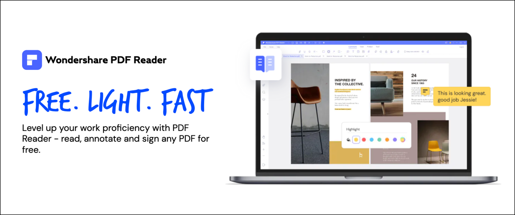 סקירת Wondershare PDF Reader