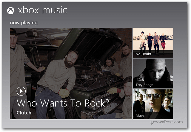 Windows 8: הפוך את Xbox Music and Video להציג את האוסף שלך כברירת מחדל