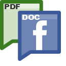 ממיר PDF ל- Word - זמין בפייסבוק