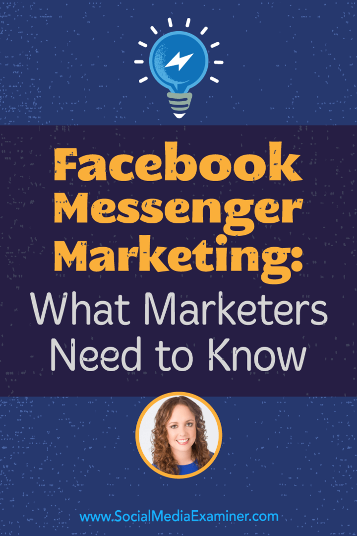 שיווק מסנג'ר של פייסבוק: מה משווקים צריכים לדעת: בוחן מדיה חברתית