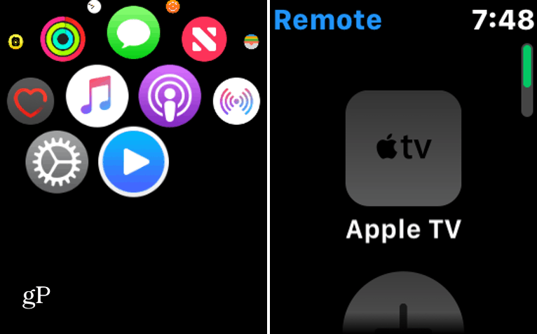 חבר את Apple Watch ל- Apple TV