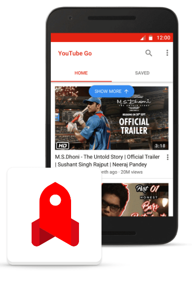 גוגל יוצרת אפליקציית שמירת נתונים חדשה בשם YouTube Go