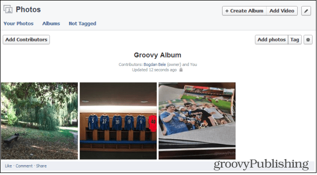 כיצד להשתמש באלבומי התמונות המשותפים החדשים של פייסבוק
