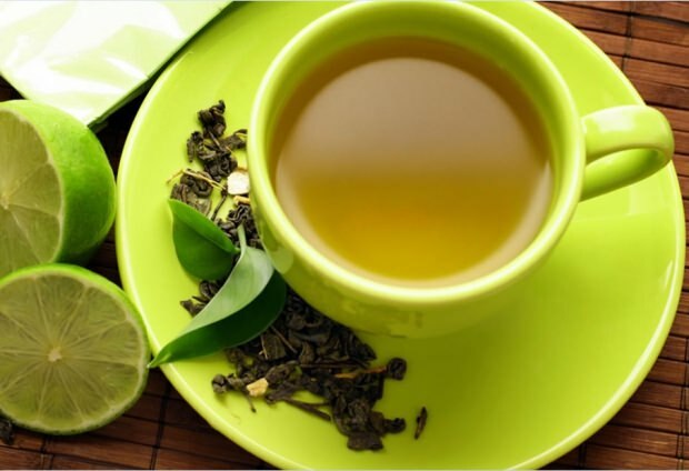תרופת סודה לימונית תה ירוק
