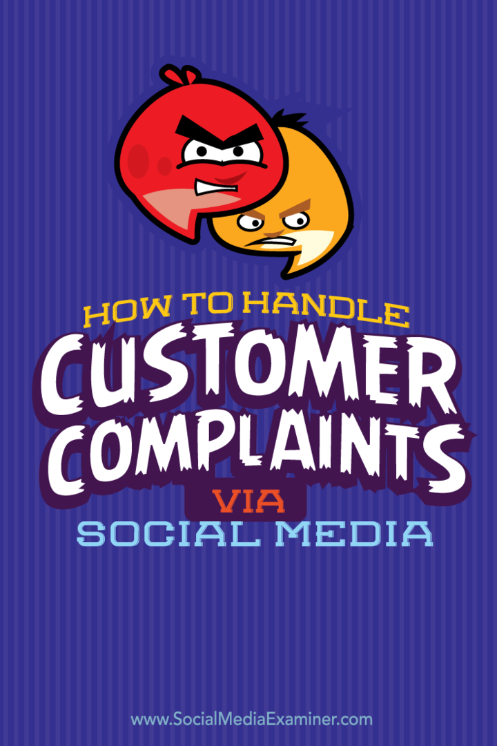 כיצד לטפל בתלונות לקוחות באמצעות מדיה חברתית: בוחן מדיה חברתית