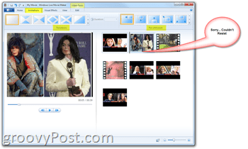 יצרנית הסרטים של Windows Live של מיקרוסופט - כיצד להכין סרטים ביתיים ג'קסון