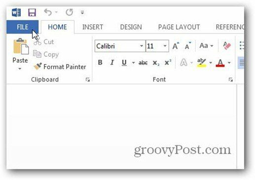 Word ו- Excel 2013: כיצד לשמור מסמכים ל- PDF ולהגן על ה- PDF באמצעות סיסמה