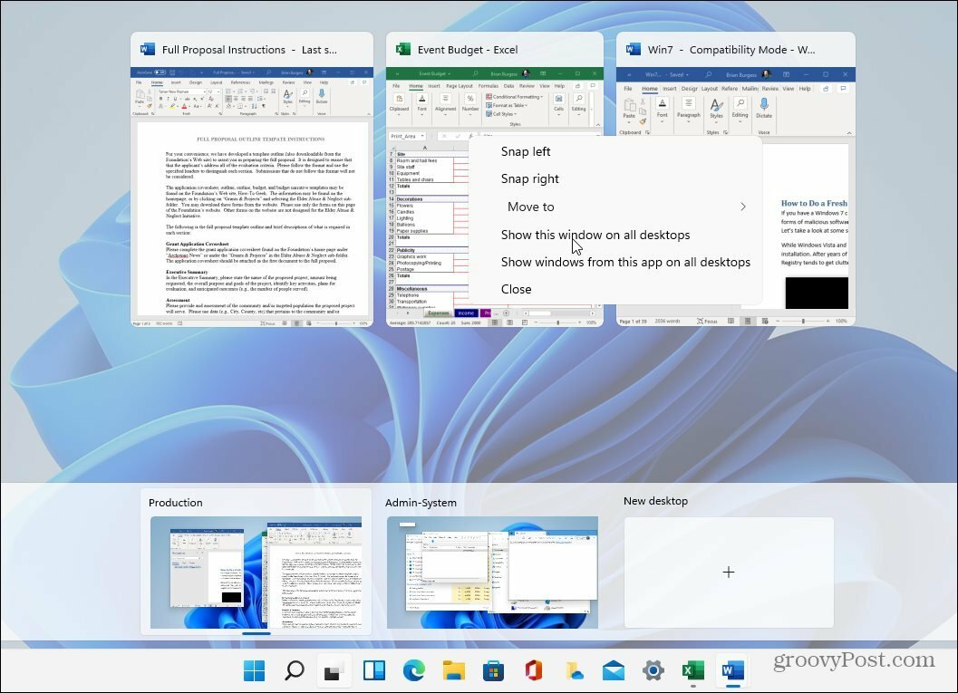 מחשבים שולחניים וירטואליים Windows 11
