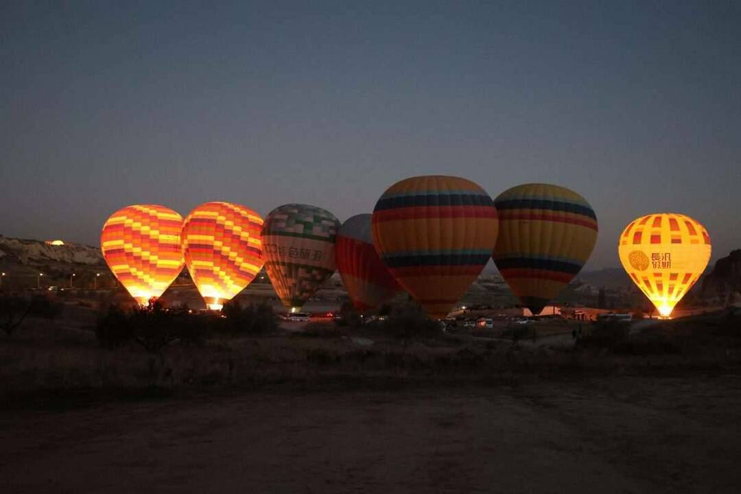 550 אלף תיירים צפו בקפדוקיה מהשמיים