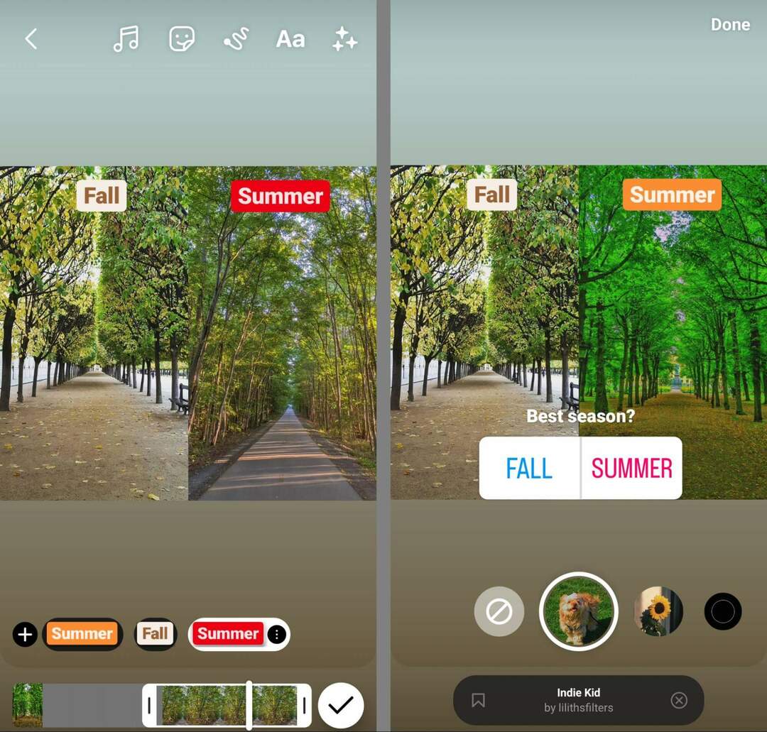 כיצד להשתמש ב-instagram-photo-remix-feature-add-stickers-text-markups-effects-built-in-tools-step-9