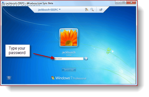 גרסת בטא של Windows Live Sync