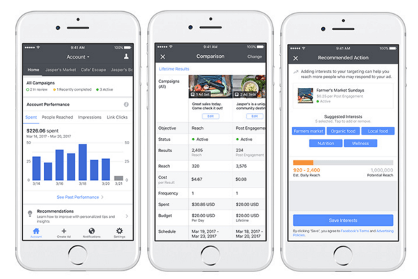 פייסבוק השיקה כלים חדשים, אופטימיזציות ומשאבים עבור Ads Manager במובייל.
