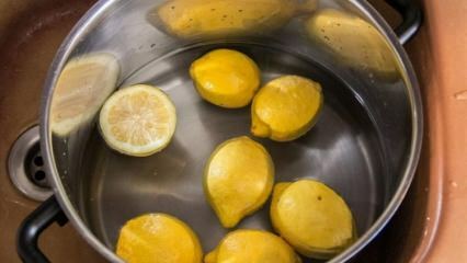 דיאטת לימון מבושלת מ- Saraçoğlu שגורמת לך לרדת במשקל! איך לרדת במשקל עם לימון מבושל?