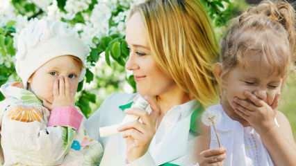 תסמיני אלרגיה אביבית אצל תינוקות וילדים! איך להגן על עצמך מפני אלרגיות אביב?