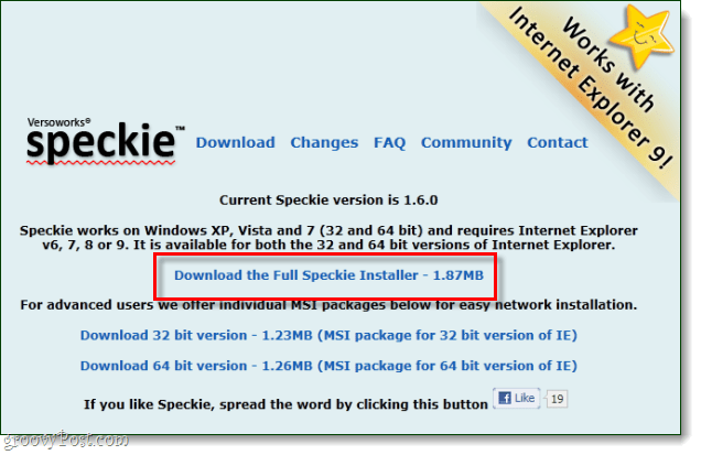 הוסף בדיקת איות ל- Internet Explorer 9 באמצעות Speckie