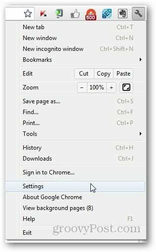 דפדפן האינטרנט של ברירת המחדל של Chrome 1