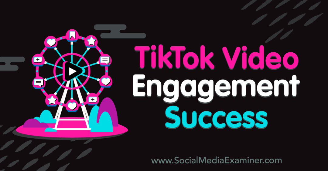 TikTok Video Engagement הצלחה - בוחן מדיה חברתית