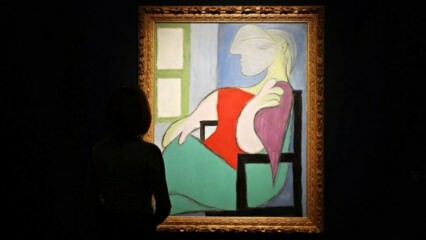 הציור 'אישה יושבת ליד החלון' של פיקאסו נמכר ב -103 מיליון דולר