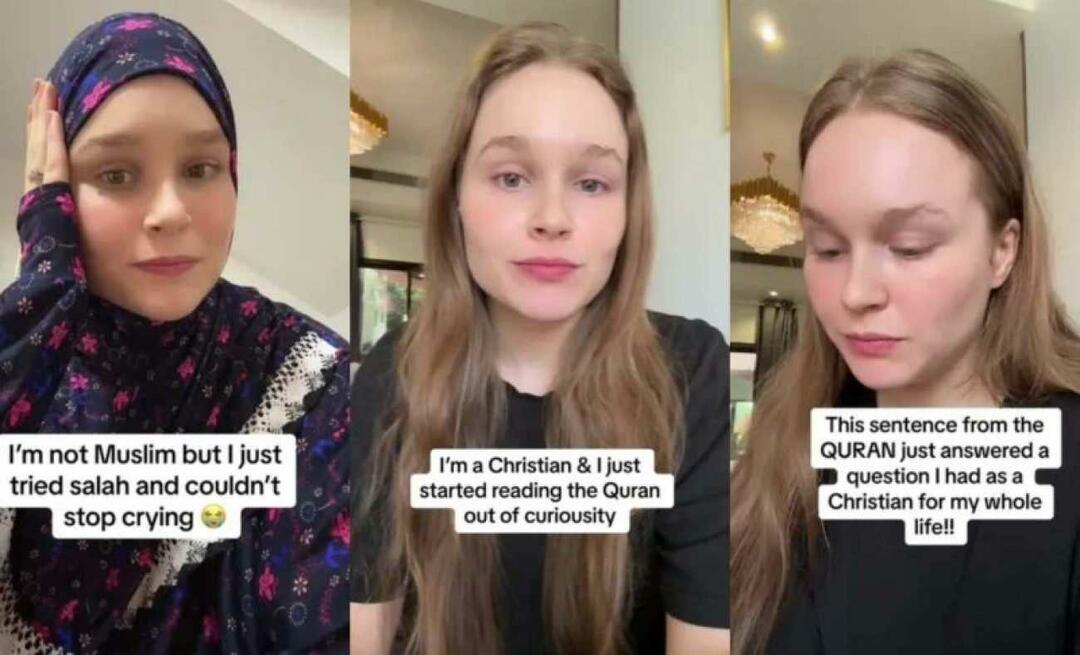 הצעירה, שהושפעה מהאירועים בעזה, הפכה למוסלמית! 