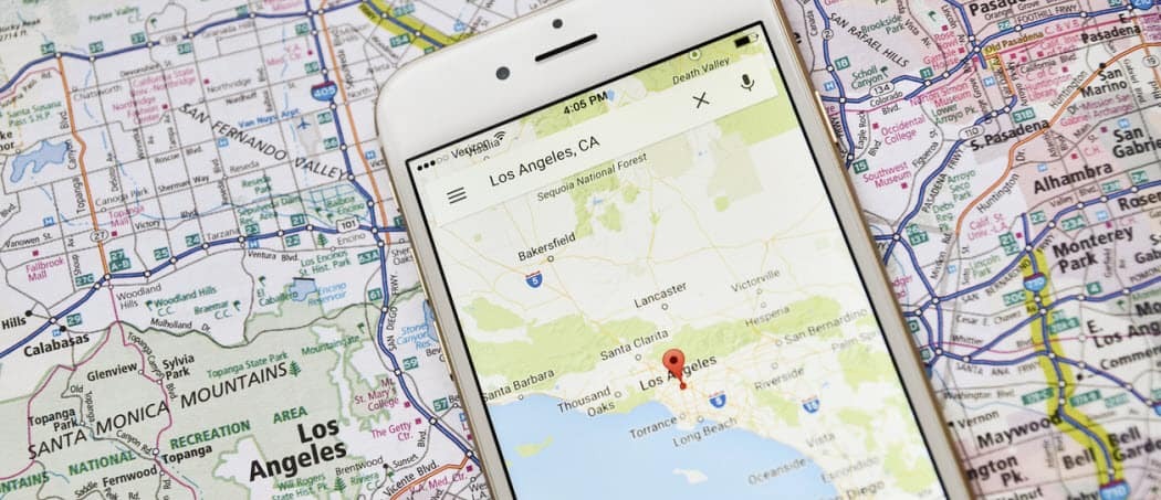 כיצד למדוד מרחק בין מיקומים במפות Google