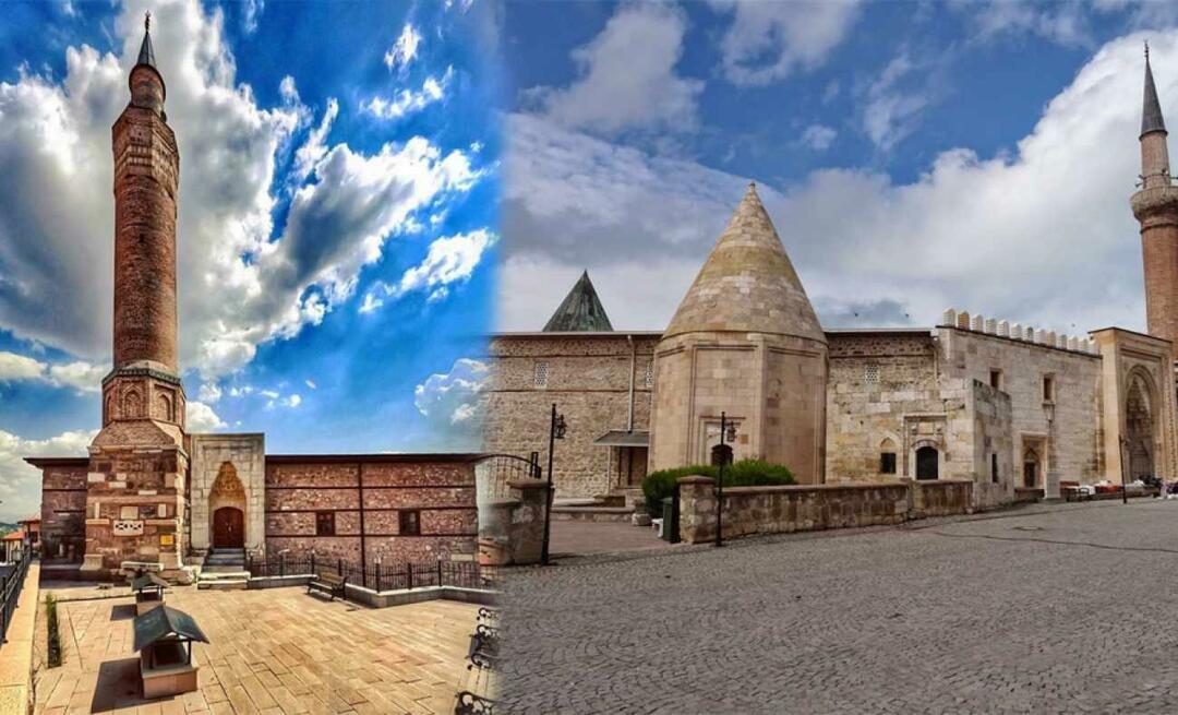 מסגדים מורשת עולמית של אונסק"ו מאנקרה וקוניה. מסגד Arslanhane ומסגד Eşrefoğlu