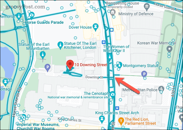 שבילי תצוגת רחוב של מפות Google