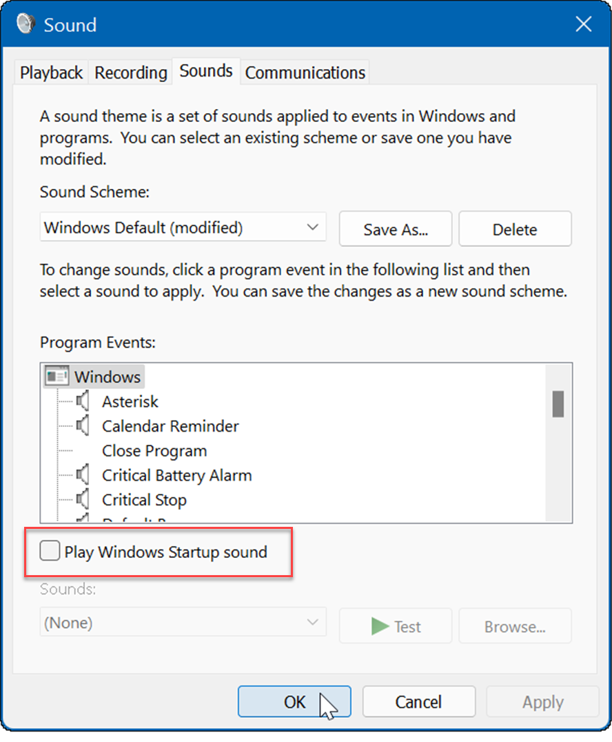 ניהול צלילי מערכת ב-Windows 11