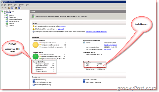 שירותי העדכון של Windows Server (WSUS) 3.0 SP2 פורסמו [התראת שחרור]
