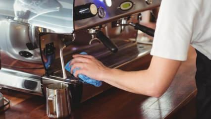 הדרכים הפשוטות ביותר לניקוי מכונת הקפה! האם סיד יוצא ממכונת הקפה?