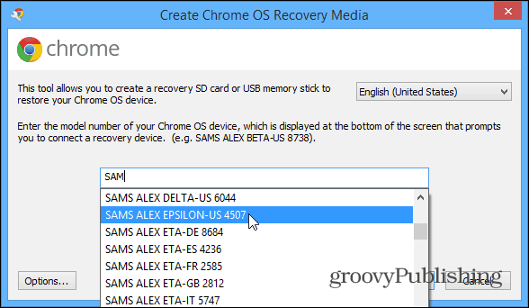שחזור מערכת ההפעלה של Chrome