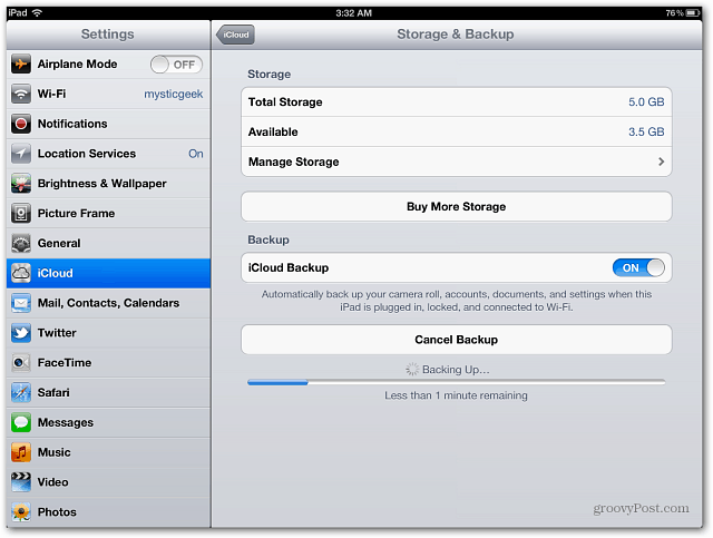 כיצד לשדרג ל- iOS 6 ב- iPhone, iPad ו- iPod Touch