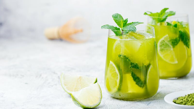 לימון ירוק תה 