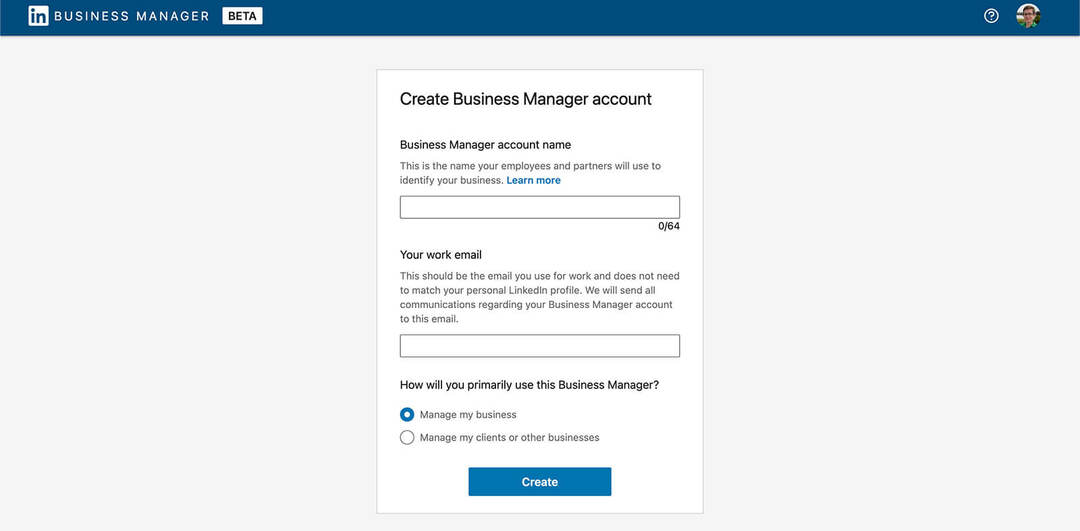 איך-להתחיל-linkedin-business-manager-create-creation-page-step-2