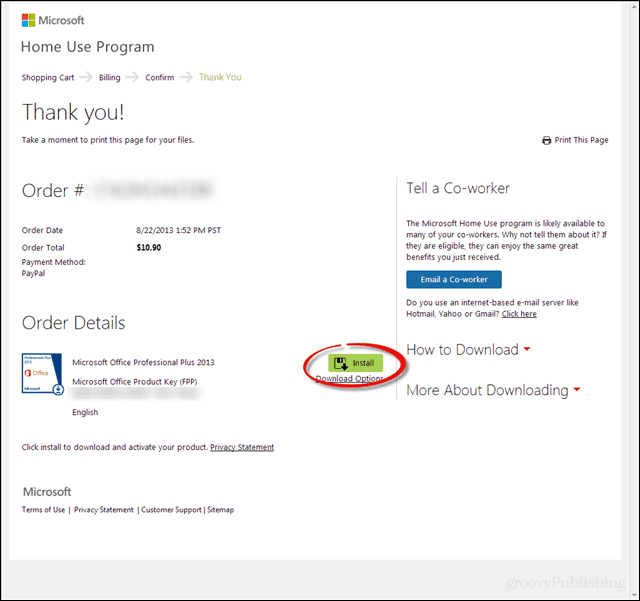 השג את Microsoft Office 2013 Pro תמורת 10 דולר באמצעות תוכנית השימוש הביתי