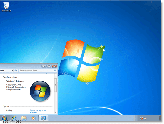 Windows 7 Enterprise, פועל כמו VHD