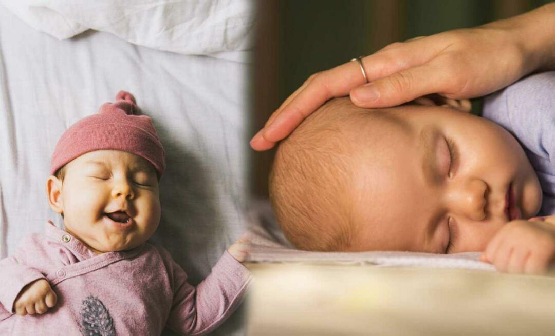 האם תינוקות חולמים? מתי תינוקות מתחילים לחלום? מהי שנת REM?