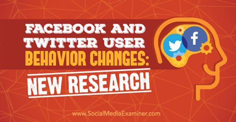 חקר התנהגות המשתמשים בטוויטר ובפייסבוק