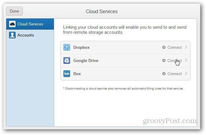שלח אוטומטית קבצים מצורפים של Gmail לכונן Google, Dropbox ו- Box
