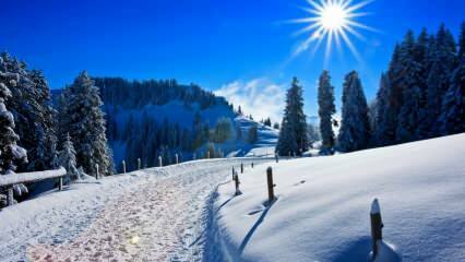 אתרי הסקי והמלונות היפים ביותר ללכת בחורף