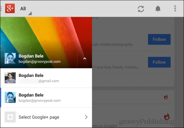 אפליקציית אנדרואיד Google+ מעודכנת: כיצד להשתמש בתכונות החדשות