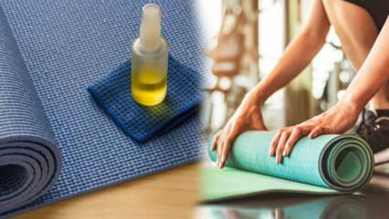איך מנקים את שטיח הפילאטיס הכי קל? הדרך המעשית ביותר לנקות את מזרן הפילאטיס