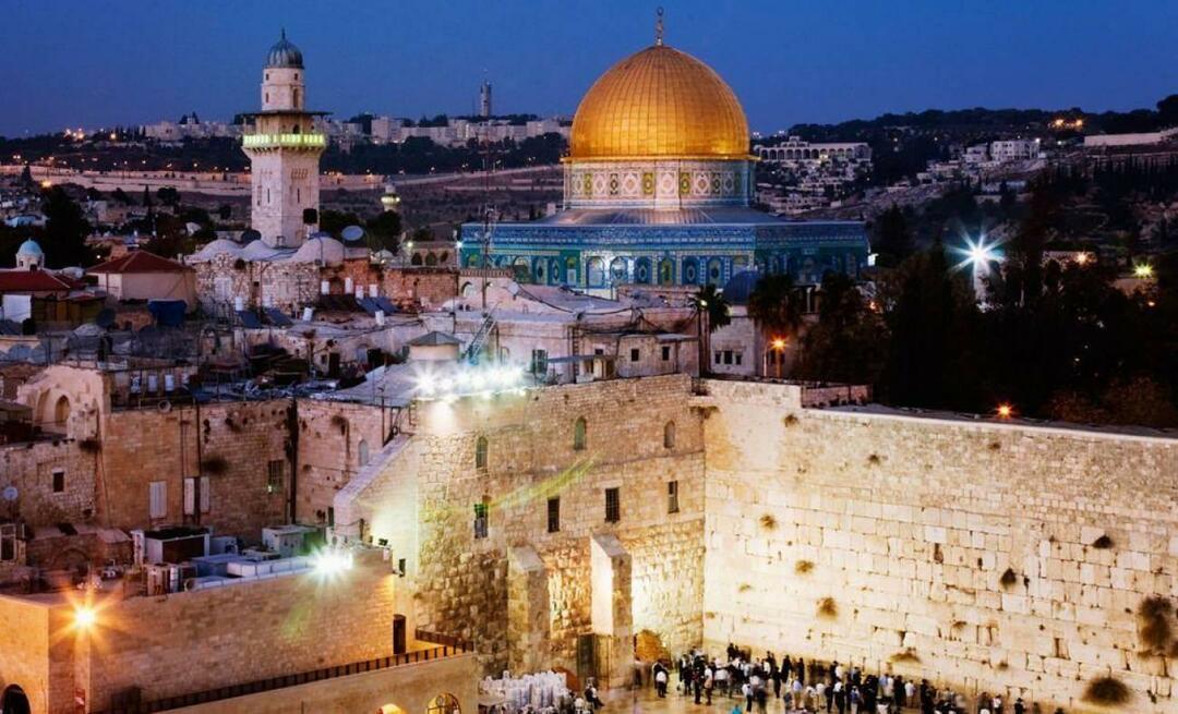 באילו חודשים עדיף לבקר בירושלים? מדוע ירושלים כל כך חשובה למוסלמים?